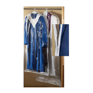 Large Deluxe Clear Vinyl Vestment Bag