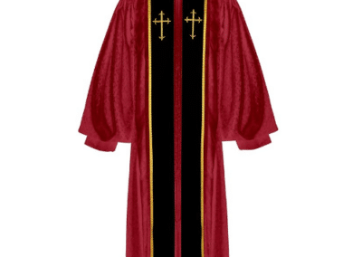 Barrister Collection Jacquard Pulpit Robe C000777-1