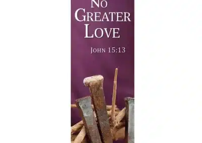 New Life Series Banner - No Greater Love