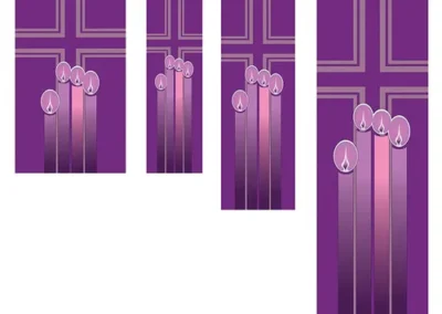 All Seasons Series Banner - Advent Candles