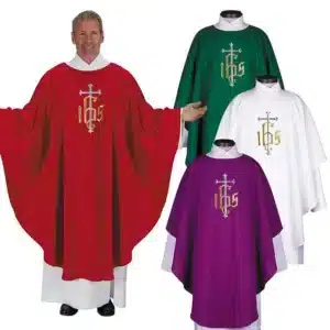 IHS Chasuble - Set of 4