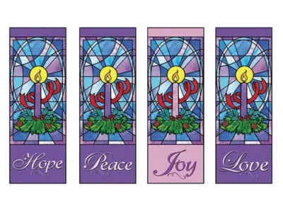 Celebrate Advent X-Stand Banners - Set of 4