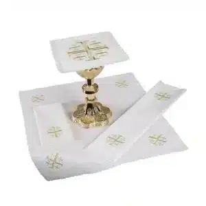 Jerusalem Cross Altar Linen Gift Set (Purificator
