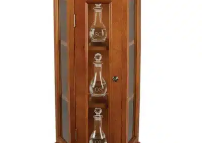 Ambry Display Cabinet - Medium Oak