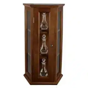 Ambry Display Cabinet - Walnut