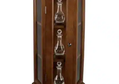Ambry Display Cabinet - Walnut