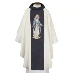 Printed Our Lady of Grace Chasuble
