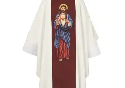 Printed Sacred Heart Chasuble