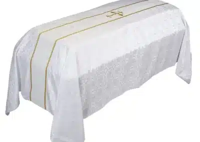 Avignon Collection Funeral Pall with Cross Embroidery (G1966)