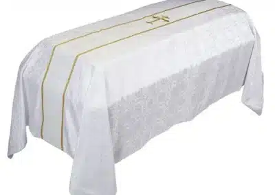 Avignon Collection Funeral Pall with Cross Embroidery (G1967)