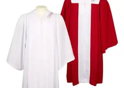 Confirmation Robe with Embroidered Descending Dove
