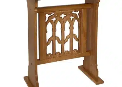 Canterbury Collection Credence Table - Medium Oak