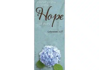 Hope X-Stand Banner