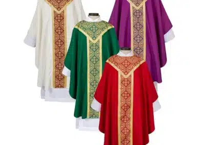 Printed Orphrey Chasuble - Set of 4