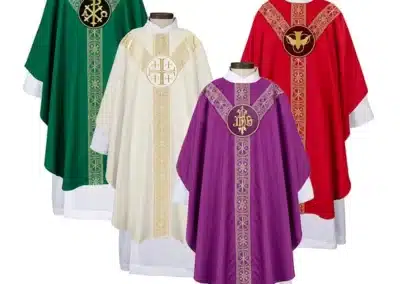 San Damiano Collection Semi-Gothic Chasuble - Set of 4