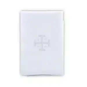 100% Cotton Jerusalem Cross Purificator - 4/pk