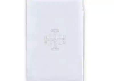 100% Cotton Jerusalem Cross Purificator - 4/pk