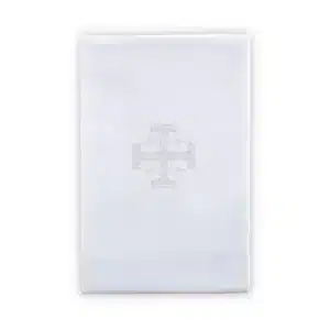 100% Cotton Jerusalem Cross Lavabo Towel - 4/pk
