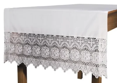 IHS Lace Altar Frontal (J5540)