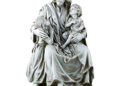 Jesus With Children Statue J5592__16827