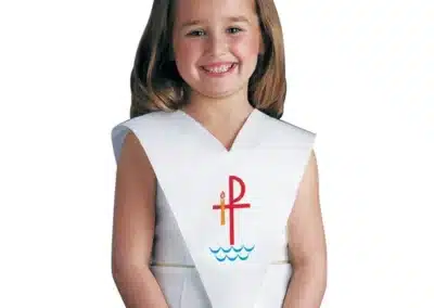 Chi Rho Baptismal Stole - 12/pk