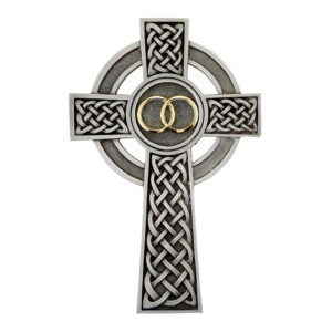 Knotted Celtic Wedding or Anniversary Cross