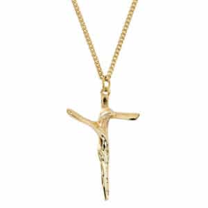 Gold Serpentine Pendant