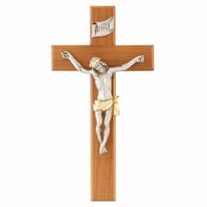 Crucifix with Two-Tone Corpus