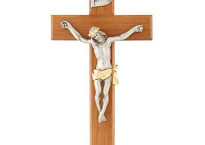 Crucifix with Two-Tone Corpus JC-9945-T__97204