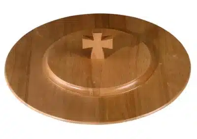 Handcrafted Maple Communion Tray Lid