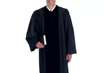 Magistrate Collection Pulpit robe with Velvet Panel