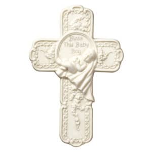 Tomaso Baby Boy Boxed Cross
