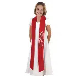 Descending Dove Small Confirmation Stole