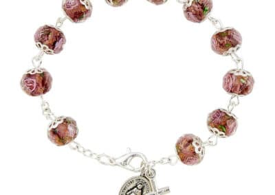 Murano Amethyst Bracelet L6311__90529
