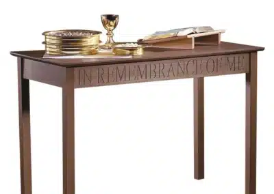 In Remembrance of Me Communion Table