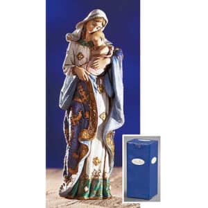 7 1/8″ Adoring Madonna/Child Figurine