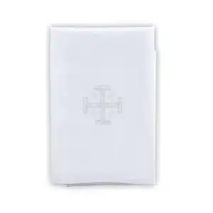 Linen Jerusalem Cross Purificator - 4/pk