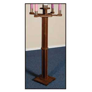 Advent Candlestick – Walnut