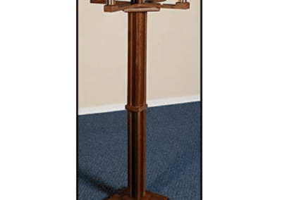 Advent Candlestick – Walnut MC983
