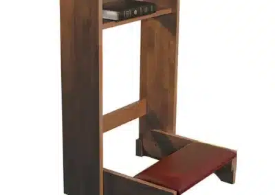 Folding Kneeler - Walnut Finish