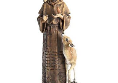 Figures of Faith - 12" H St Francis - MT391__86034