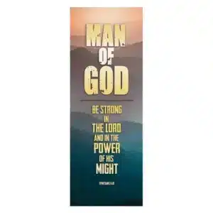 Man of God X-Stand Banner
