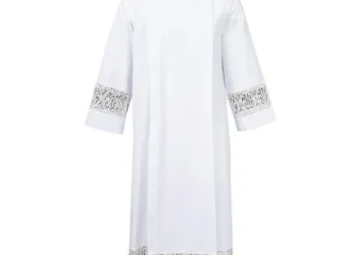 Alpha & Omega Front Wrap Alb