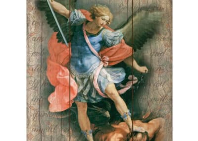 Wood Pallet Sign - Saint Michael - N5194__56614