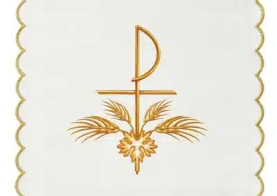 Chi Rho Chalice Pall - 4/pk