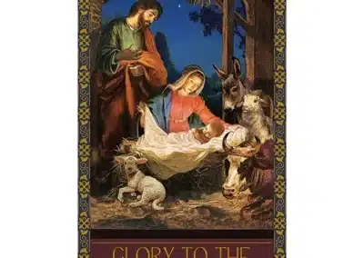 Giardino Series - Glory to the Newborn King Banner