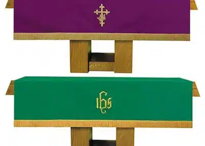 Reversible Altar Frontal - Purple & Green