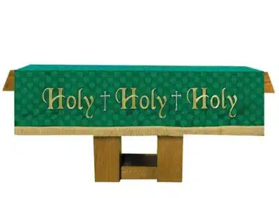 Maltese Cross Altar Frontal - Green