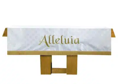 Maltese Cross Altar Frontal - White
