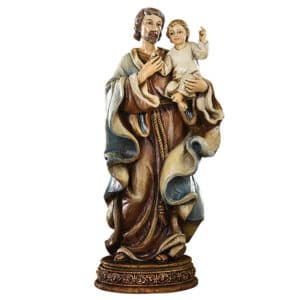 Bellavista 6.5" Saint Joseph & Child Statue